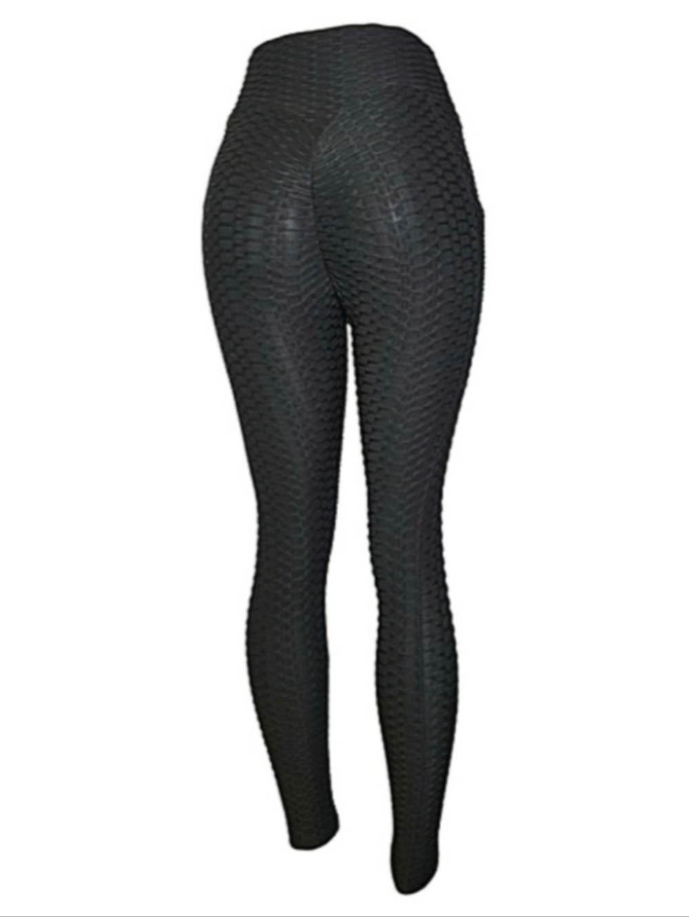 Women's High Waist Black Compression Leggings Size S